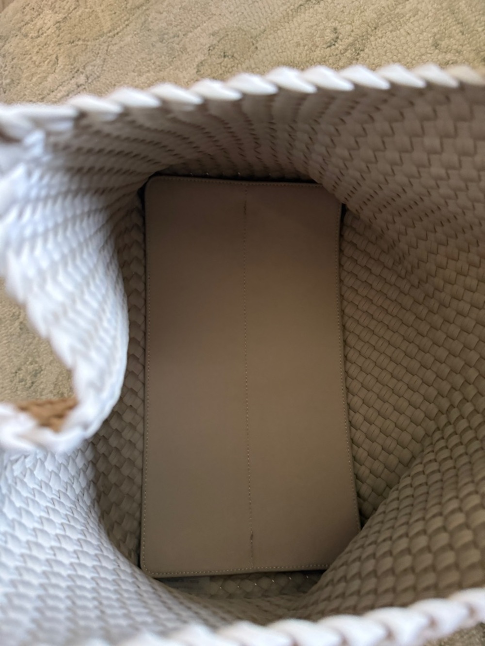 Naghedi St. Barths Medium Tote Ecru - Picture 2 of 8